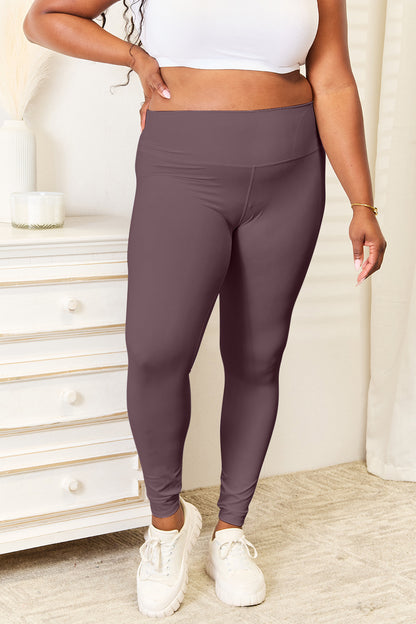 Wide Waistband Sports Leggings