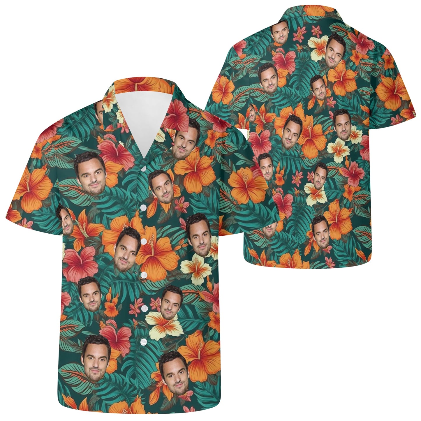 Personalized Face Hawaiian Shirt