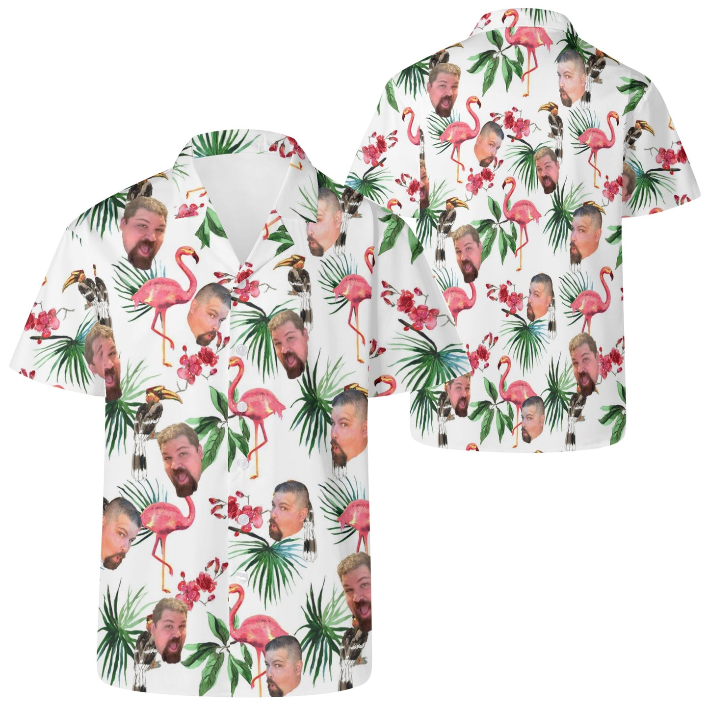 Dad Face Personalized  Hawaiian Shirt