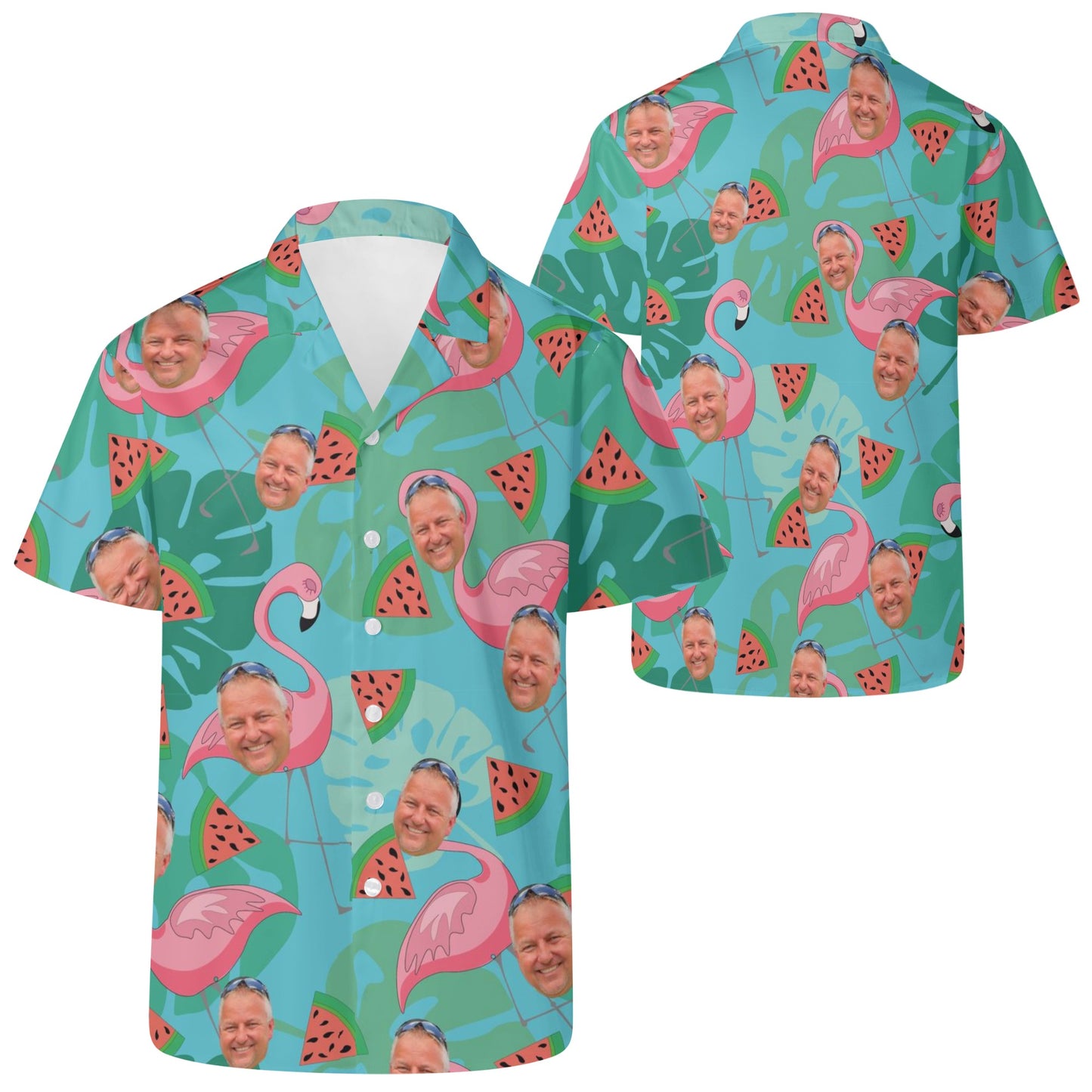 Personalized Face Hawaiian Shirt